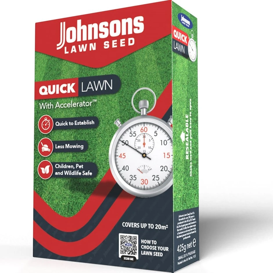 Johnsons Quick Lawn Seed 3 Johnsons Quick Lawn Seed