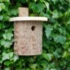 Natural Log Tit Nesting Box 2 Natural Log Tit Nesting Box -Feathered Garden pr2000022581