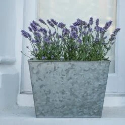 Galvanised Planter