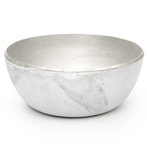 Rough Cast Aluminium Bowl 6 Rough Cast Aluminium Bowl - Image 4