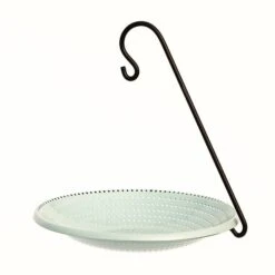 Hanging Bird Bowl Set - Crocus Green 11 Hanging Bird Bowl Set - Crocus Green -Feathered Garden pr2000031470 card4 lg