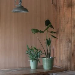 Cast Aluminium Pot Cover With Verdigris Patina -Feathered Garden pr2000031480 card7 lg