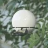 Clay Peanut Feeder White 1 Clay Peanut Feeder White -Feathered Garden pr2000031676