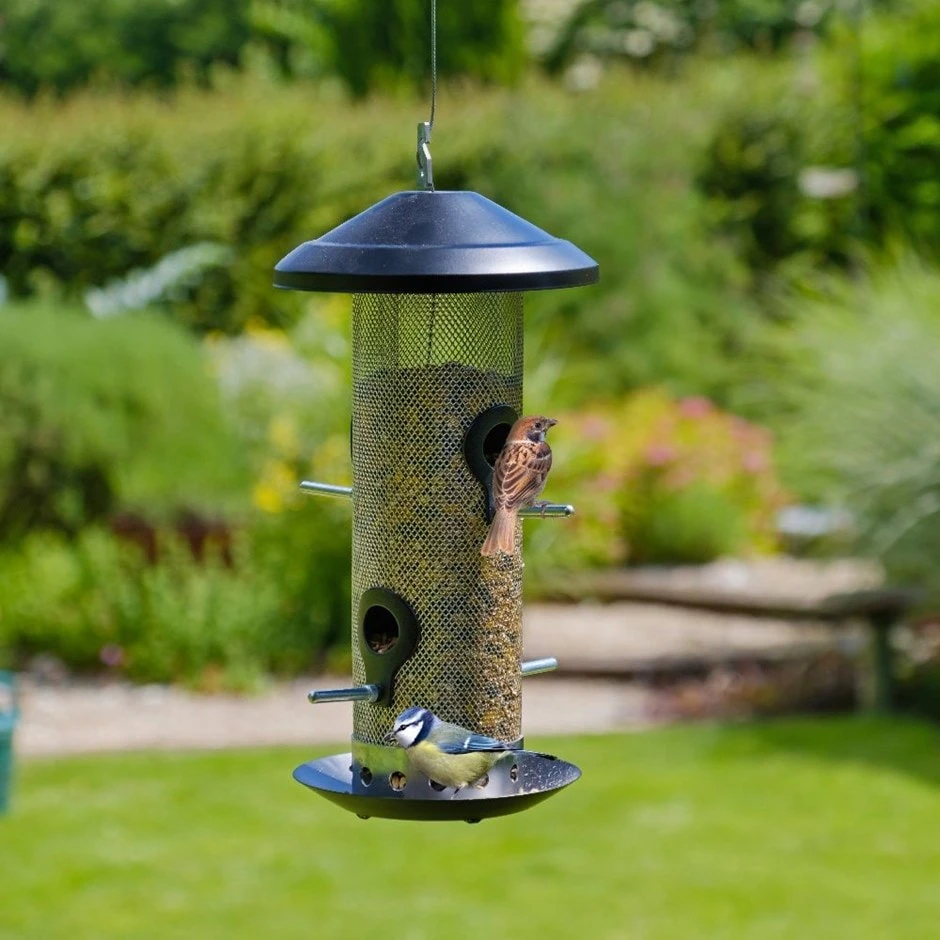 Stainless Steel Seed Feeder 3 Stainless Steel Seed Feeder