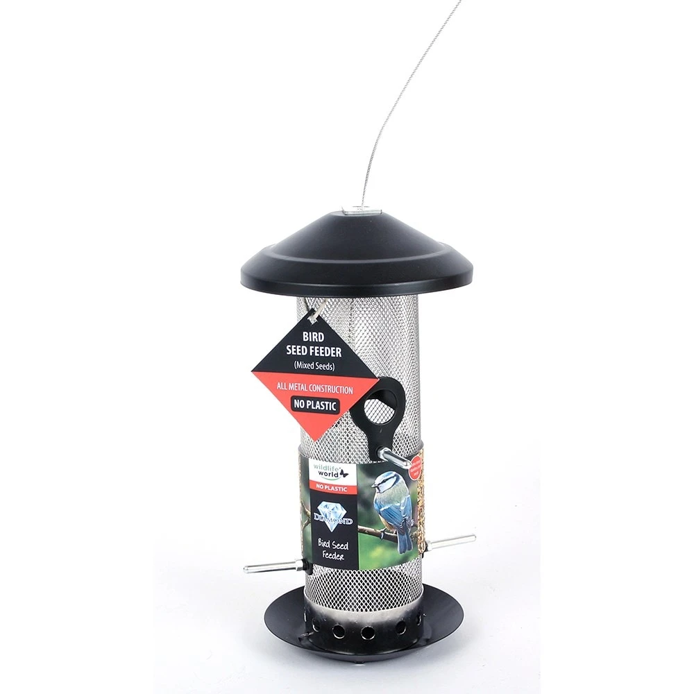 Stainless Steel Seed Feeder 4 Stainless Steel Seed Feeder - Image 2