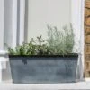 Plant Trough - Aged Zinc -Feathered Garden pr2000033930