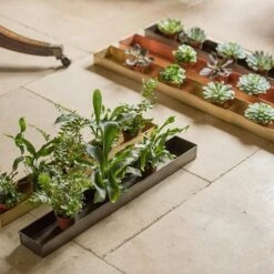 Zinc Metal Tray -Feathered Garden pr2000034039 card3 lg