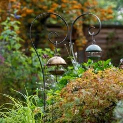 Border Scroll Hook Stake - Small 11 Border Scroll Hook Stake - Small -Feathered Garden pr2000034065 card4 lg