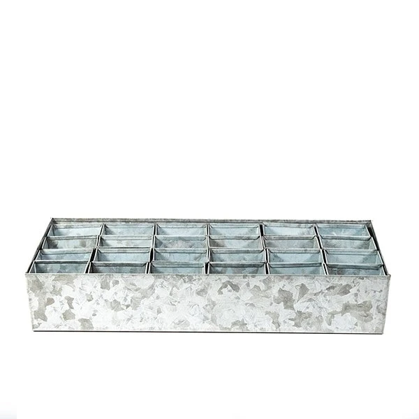 Galvanised Tray With 24 Grow Pods 8 Galvanised Tray With 24 Grow Pods - Image 6