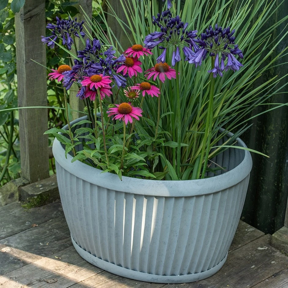 Oval Zinc Dolly Tub Pot 3 Oval Zinc Dolly Tub Pot