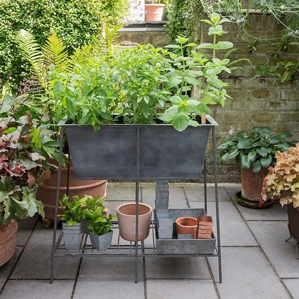 Trough Stand With Shelf - Long 8 Trough Stand With Shelf - Long - Image 6