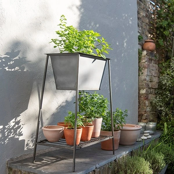 Trough On Stand With Shelf - Short 4 Trough On Stand With Shelf - Short - Image 2