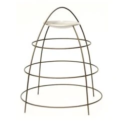 Plant Support With Bird Bowl - Crocus Green -Feathered Garden pr2000037555 card3 lg