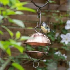 Brushed Copper Satellite Bird Seed Feeder 14 Brushed Copper Satellite Bird Seed Feeder -Feathered Garden pr2000040690 card6 lg