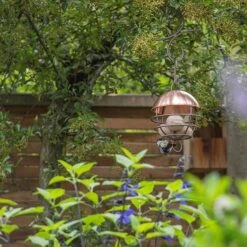 Brushed Copper Satellite Fat Ball Feeder 16 Brushed Copper Satellite Fat Ball Feeder -Feathered Garden pr2000040691 card6 lg