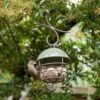 Satellite Fat Ball Feeder - Crocus Green 1 Satellite Fat Ball Feeder - Crocus Green -Feathered Garden pr2000040694