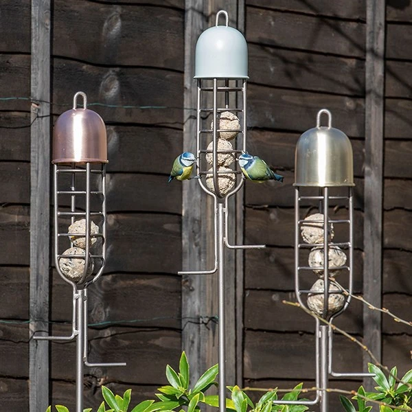 Garden Stake Fat Ball Feeder - Putty Grey 5 Garden Stake Fat Ball Feeder - Putty Grey - Image 3