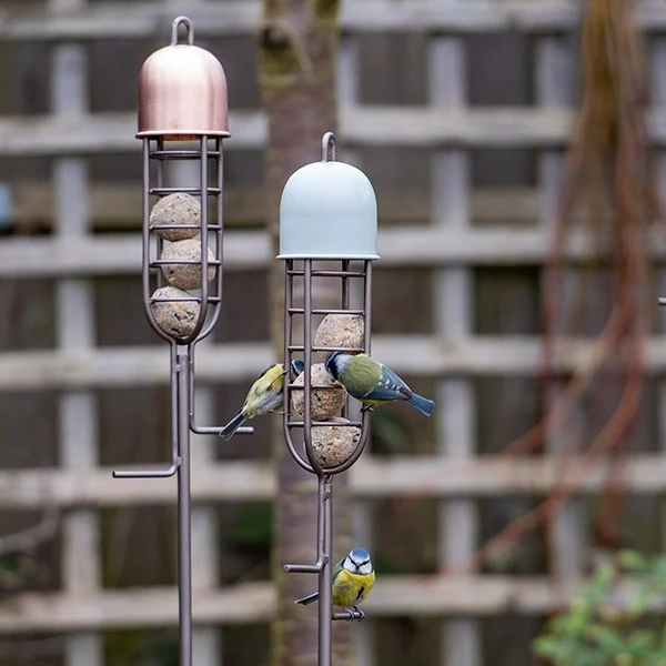 Garden Stake Fat Ball Feeder - Putty Grey 7 Garden Stake Fat Ball Feeder - Putty Grey - Image 5