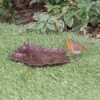 Old Iron Bird Bath 1 Old Iron Bird Bath -Feathered Garden pr2000044057